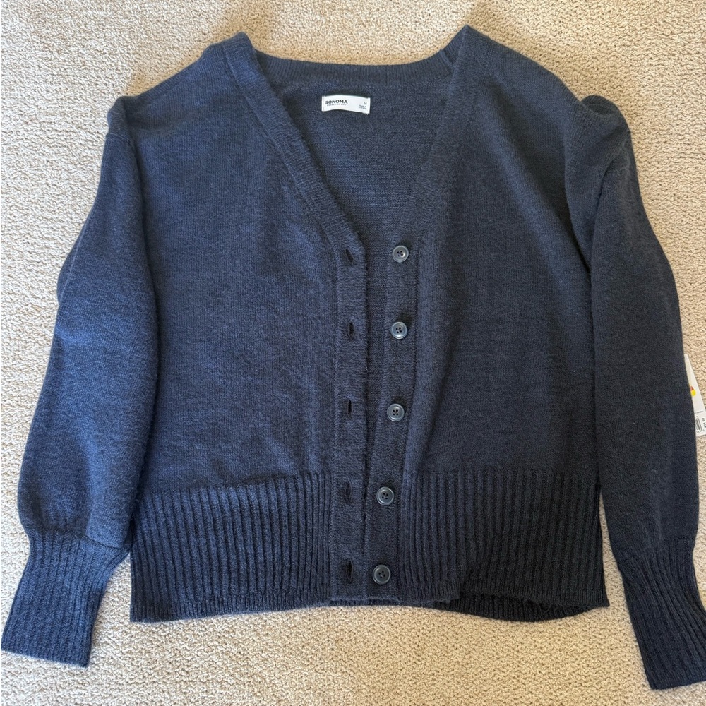 Sonoma button cardigan